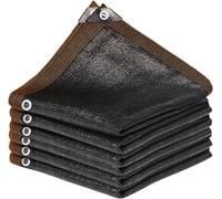 Filet D'ombrage Balcon Voile D'ombrage avec Oeillets,Protection UV,Couvertures de Jardin Toile Voile Ombrage pour Plante(Noir,2x2