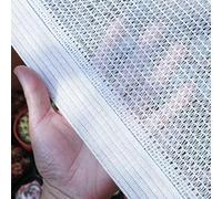 Filet d'ombrage Blanc 4mx6m 55% de taux d'ombrage 3 Aiguilles Filet Anti-Chaleur et Respirante | résistant au vieillissement et aux UV,pour Balcon, Jardin, Fleurs et succulentes