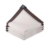 Filet d'ombrage, filet de protection solaire blanc, tissu d'ombrage perméable, adapté aux serres, terrasses (3x4 mètres).