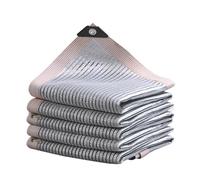 Filet D'ombrage Filet Pare-Soleil réfléchissant en Aluminium, taux d'ombrage de 55% à 99, for Plantes succulentes, abri Solaire Anti-UV for Voiture(65 Shading Rate,3X4.0M)
