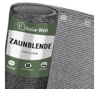 Filet d'ombrage HaGa 1,5 m de large avec un effet d'ombrage de 85 % en noir - Protection contre la chaleur et le soleil pour les plantes - Brise-vue pour balcon et pare-soleil pour terrasse