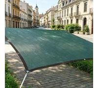 Filet d'Ombrage HDPE 90% Protection UV Toile Ombrage Exterieur Vert Renforcés Respirant et Évacuation d'eau pour bache Anti Chaleur Veranda Jardin