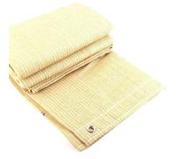 Filet d'ombrage HDPE, protection UV 90-95%, tailles adaptables, beige, 2mx4m