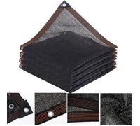 Filet d'ombrage - KZQ - Rectangulaire 4x8m - Protection UV 95% - Tissu respirant - Léger et durable