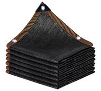 Filet d'ombrage noir - Filet d'ombrage 70 % UV - 2,5 x 3 m - Avec œillets