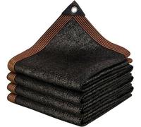 Filet d'ombrage noir, protection UV à 70 %, 4 x 4 m