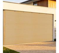Filet d'ombrage Rectangulaire 1.3 x 5 m Protection Solaire Voile d'ombrage de Jardin avec Œillets pour Couverture Végétale Serre Jardin Pergola Patio Lawn Pet House, Jaune Sable