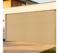 Filet d'ombrage Rectangulaire 1.4 x 2.7 m Respirant Filet d'ombrage Extérieur pour Serre avec Œillets pour Potager, Serre, Balcon, Terrasse, Pergola, Patio, Jaune Sable
