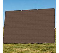 Filet d'ombrage Rectangulaire 1.8 x 1.9 m Vent et Perméable à l'eau Tissu D'Intimité Résistant pour Jardin, Terrasse, Balcon, Camping, Pergola, Brun