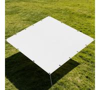 Filet d'ombrage Rectangulaire 2.4 x 4.5 m Anti UV Voile d'ombrage de Jardin Résistant pour Patio Serre Jardin Pergola Pet House, Blanc