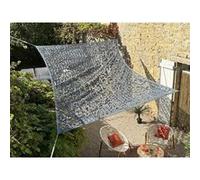 Filet d'ombrage rectangulaire polyester Oxford, 4 x 3 m, army gris - Jardiline Gris