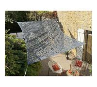 Filet d'ombrage rectangulaire 4 x 3 m Jardiline - Gris
