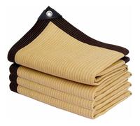 Filet d'ombrage rectangulaire pour auvent/piscine/garage, tissu d'ombrage avec œillets résistants, beige, 3x5m - RWVoile d'ombrage