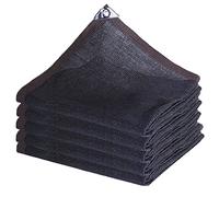 Filet D'Ombrage Tissu D'Ombrage 85%-95% RéSistant Aux UV, avec Oeillets Couverture Respirant pour Plantes, Serre, Grange Ou Niche, Balcon, ExtéRieur. (Noir 12-Pin / 5m * 11m / 16.4ft * 36.1ft)