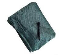 Filet d'ombrage vert à 70 % en maille pour jardin, fleur et plante - Protection UV avec sangles d'arrimage - Filet d'ombrage respirant pour terrasse - 2 x 12 m (2 x 3 m)