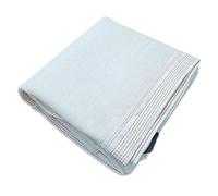 Filet D'ombrage, Voile D'ombrage 50% Sunblock Tissu D'ombrage Blanc HDPE Filet Résistant pour Serre 1X6 m 1x12 m 2x2 m 2x5 m 2x10m 2x15m 3x4 m 3x9 m 4x5m 4x8m