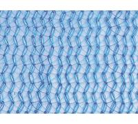 Filet échafaudage 50g/m² léger - Triangulaire Bleu 2.57m x 10m