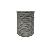 Filet en acier inoxydable flexible pour sceller les trous, les fissures et les aérations contre les rongeurs et nuisibles Argenté 127 mm x 15 m de long (127 mm x 15 m)