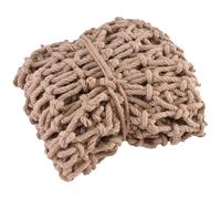 Filet en Corde de Chanvre pour la Sécurité et la Décoration Échelle de Corde pour Enfants et Animaux, Filet de Sécurité pour Escaliers, Balcons et Balustr(Size:1.5mx4m(4.9x13.1ft),Color:Mesh diamant)