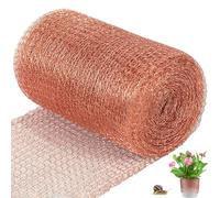 Filet en Cuivre: Maille de Cuivre 11mx127mm, Maille Cuivrée Flexible, Filets de Cuivre pour Jardin, Anti-Escargot et Anti-Limace en Cuivre, Barrière Contre Les Nuisibles, Grillage Anti Rongeur Limaces