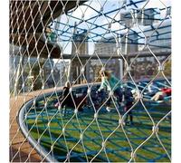 Filet en Treillis métallique Acier Inoxydable, Filet de Protection for Jardin, Fil Fer for volaille, Anti-Chute Extensible for Balustrade Balcon, clôture for Animaux