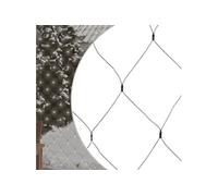 vidaXL Filet Lumineux Blanc Froid 4x4m