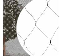 Filet lumineux de Noël - vidaXL - 3x3 m - 306 LED - Blanc froid - 8 effets d'éclairage - Câble 5 m - IP44