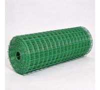 Filet Métallique Soudé, 1.2 M X 30 M, Maille 60 X 60 Mm, Revêtu De PVC | Acier Galvanisé À Chaud, Clôture Jardin, Volière, Poulailler, Clapier, Parterre Surélevé
