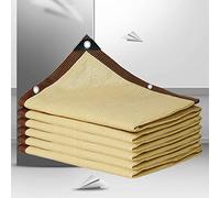 Filet Ombrage pour Serre Toile Ombrage 4x4 Voile d'ombrage 3x2 Voile Ombrage Bâche en Maille Écran Respirant, Filet Confidentialité Automobiles Serre Jardin,beige-3x5m