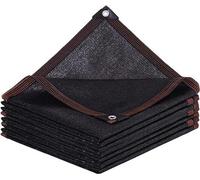 Filet pare-soleil 3 x 2 m, parasol de terrasse noir, 90 % d'ombrage