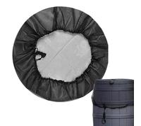 Filet pour Citerne De Pluie - Filet De Protection pour Tonneau De Pluie | Filet De Protection Anti Moustique | Housse pour Tonneau De Pluie Ronde | Housse en Maille pour Tonneaux De Pluie, 90CM