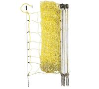 Filet pour clôture électrifiable pour mouton Beaumont Jaune 0,90x50 m