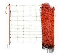 Filet pour clôture pointe Ako OviNet Orange 50 m