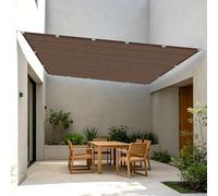 Filet Protection Solaire 1.5 x 2.8 m Anti UV Voiles d'ombrage Résistant Résistant pour La Couverture Végétale Serre Pergola Jardin Abri D'Auto Pet House Lawn Patio, Brun