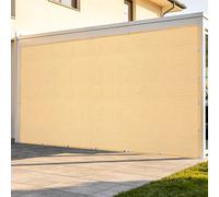 Filet Protection Solaire 2.4 x 2.4 m Respirant Filet Ombrage Résistant pour Couverture Végétale Serre Jardin Pergola Patio Lawn Pet House, Couleur Crème