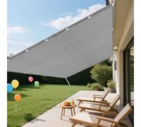 Filet Protection Solaire 240 x 320 cm Anti UV Filet Solaire Résistant avec Œillets pour La Couverture Végétale Serre Pergola Jardin Abri D'Auto Pet House Lawn Patio, Gris Clair