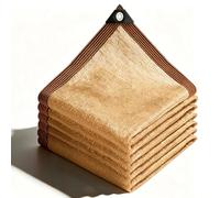 Filet Protection Solaire 345 x 510 cm Résistant Aux UV et Au Vent Bloquer Les Rayons UV, avec Œillets Voile Ombrage Ajourée Tissu pour Patio Serre Jardin Pergola Pet House, Couleur Crème