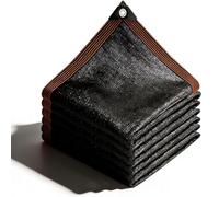 Filet Protection Solaire 465 x 750 cm Résistant Aux UV et Au Vent Bloquer Les Rayons UV, avec Œillets Voile Ombrage Ajourée Tissu pour Patio Serre Jardin Pergola Pet House, Noir