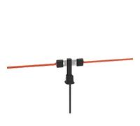 Filet simple pointe Kerbl TitanLight Net Rouge 50 m x 90 cm