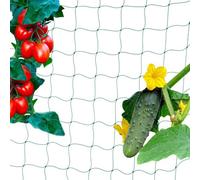 Filet Tuteur Pour Plantes Grimpantes Ou Potager, Filet Maille 10 Cm, Balcon Ou Jardin, 180 X 360 Cm, Vert - Relaxdays