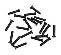 Filetage Inverse M5 pour m6 pour Mandrin pour perceuse Filetage(M5x25mm) | Acier allié grade 10, filetage gauche pour précis, tailles M5/ pour m6, longueurs 22/25mm, finition noire