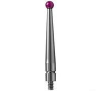 Filetage M1.6 pour manomètre de cadran, bras de levier sphérique, point de contact 2 mm, en acier inoxydable, non magnétique pour une utilisation en atelier, taille de 20,9 mm (B)