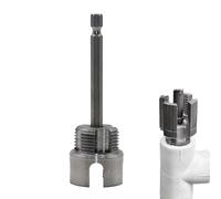 Filetage manuel, outils de montage de tuyaux | Taraud réglable pour raccords de machine métallique, sanitaire, agriculture, trou de tuyau, terrasse, jardin, arrière-cour