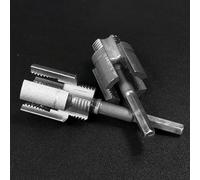 Filetage pour tuyaux en PVC, outil de filetage de tuyaux | Accessoire antidérapant coupe-tubes extracteur perceuse réparation hydraulique pour jardin aquatique