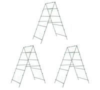 Filets pour plantes 3 pcs. Cadre A acier