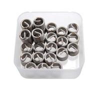 Filets rapportés - 25pcs - M5x0.8