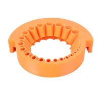 FILFEEL Affûteur de Forets pour Forets de 2 à 13 Mm - Accessoire de Meulage de Foret électrique en ABS Compatible avec les Meuleuses d'angle de 125 Mm - Outil de Restauration d'angle de Pointe