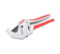 FILFEEL Coupe-tuyau à Cliquet en PVC - Outil de Plomberie Professionnel en Acier SK5 pour Tuyaux PPR, PVC, CPVC, PE et PEX jusqu'à 42 Mm, Conception Ergonomique Légère avec Outil de Remplacement