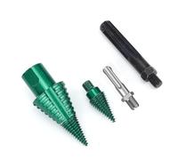 FILFEEL Fixation de Foret pour Fendeuse de Bûches à Bois - Coupe-Bois en Acier n° 45 pour Perceuse électrique, Portable et Universel pour Le Camping, la Maison et l'extérieur