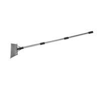 FILFEEL Houe de Jardin 30cm avec Manche Amovible 120cm, en Acier pour